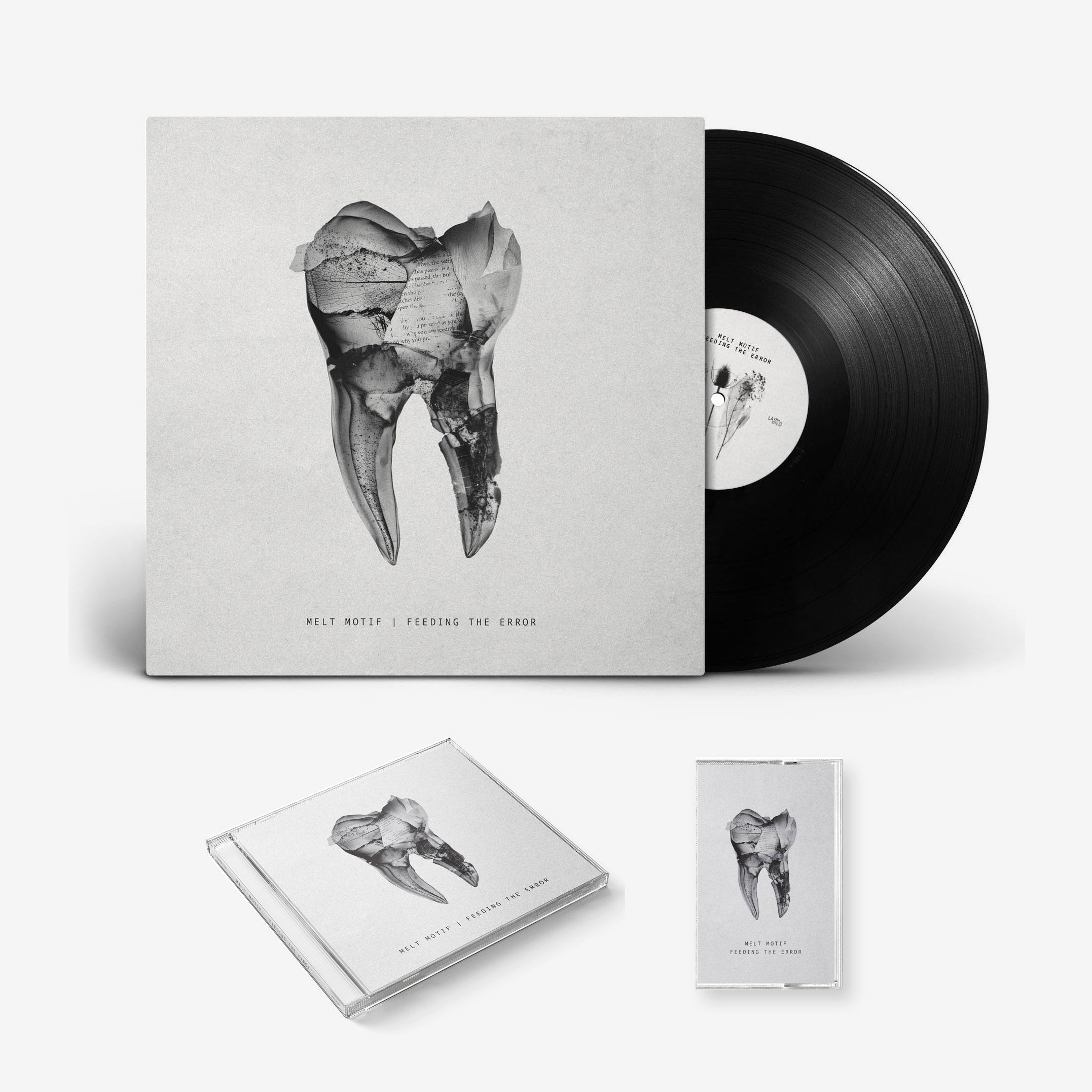 Melt Motif - Feeding the Error - Vinyl, CD & Cassette bundle